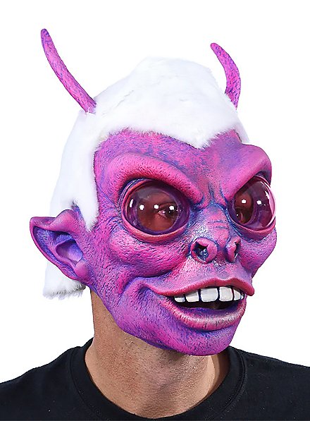 Alien Latex Mask, Extra Terrestrial, Halloween Costume Accessory 